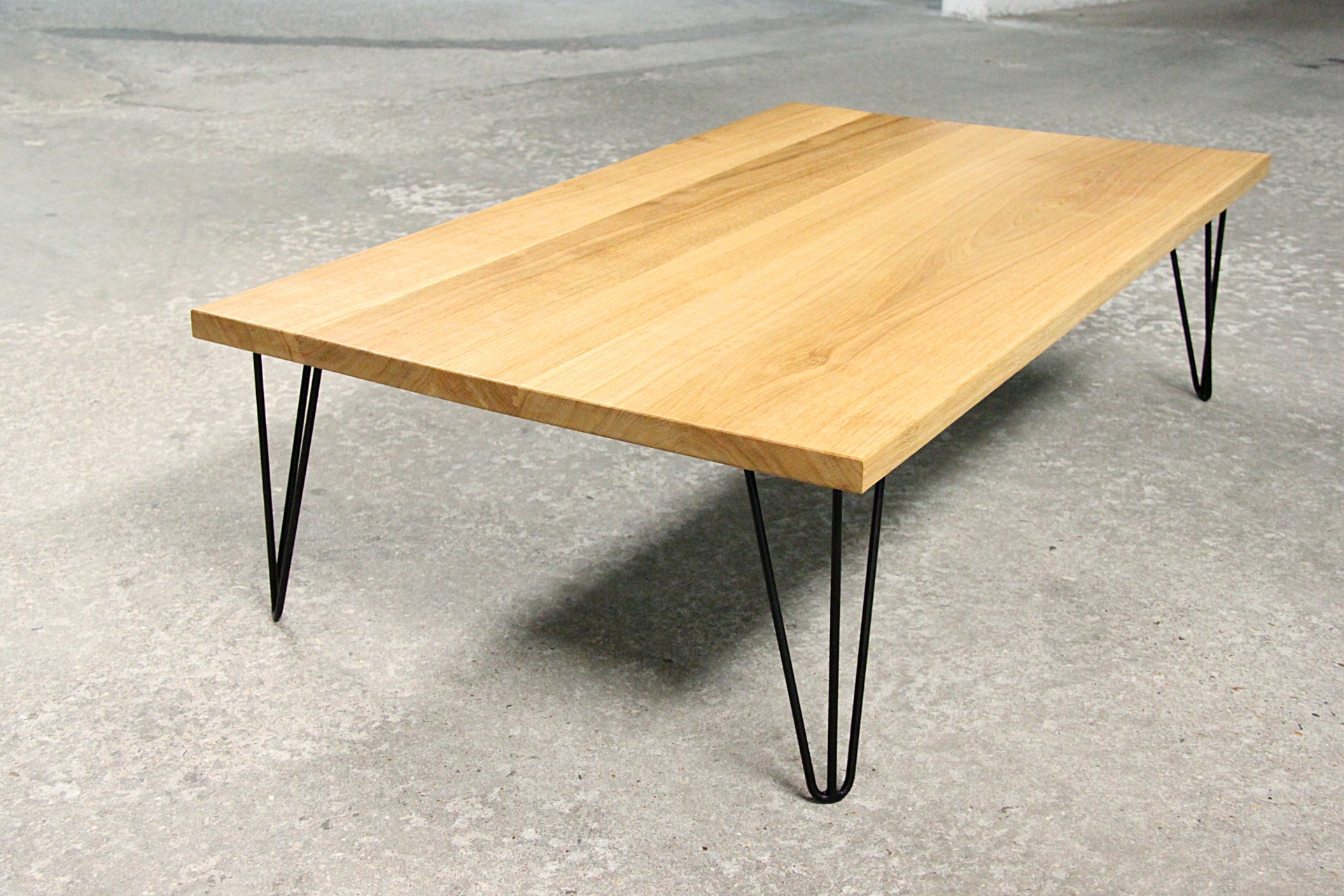 Table basse ikea fer et bois