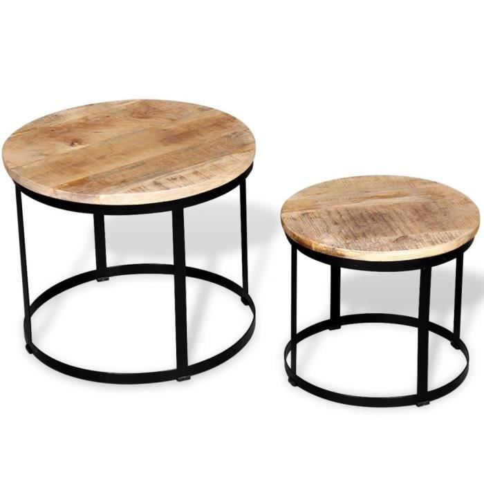 Table basse bois jeux