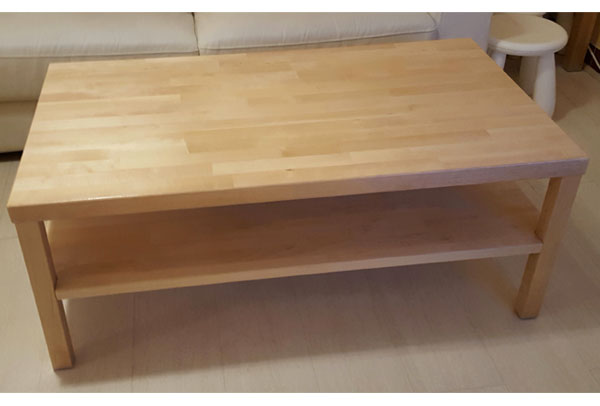 Fabrication de table basse en bois