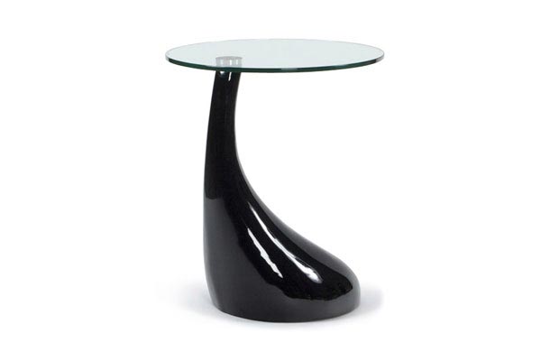 Table basse en verre bout de canapé