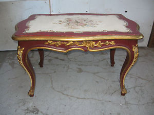 Ancienne table basse en bois