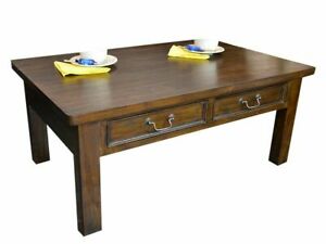 Table basse bois massif teck