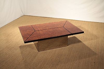 Table basse vintage noir