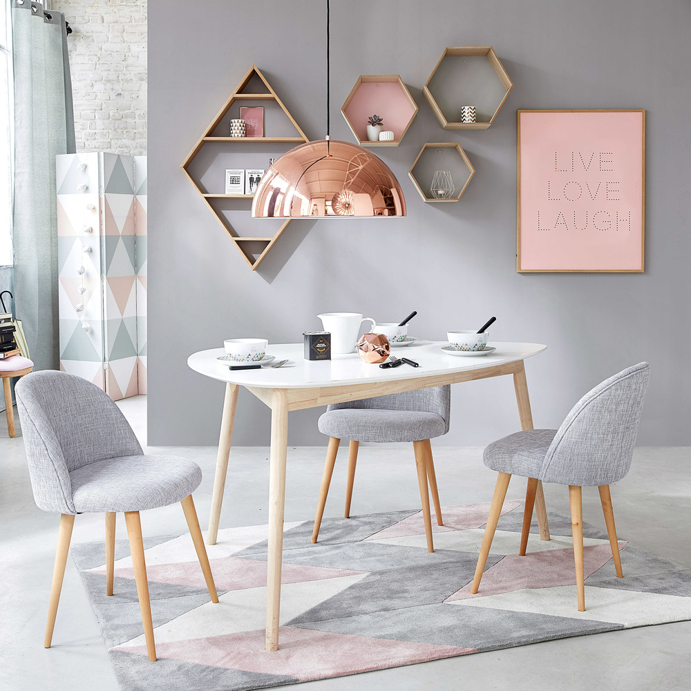 Maison du monde table basse bois couleur