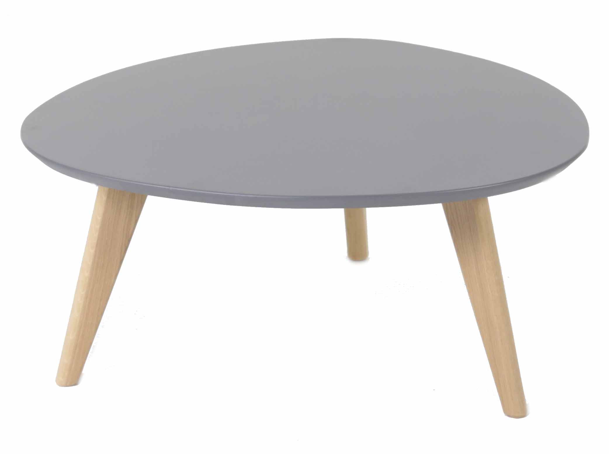 Table basse ronde haute