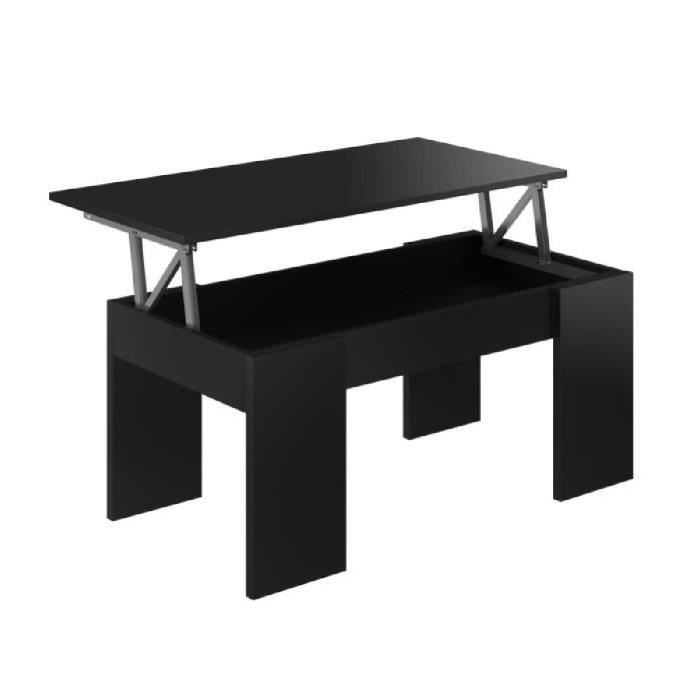 Swing table basse plateau relevable style contempo