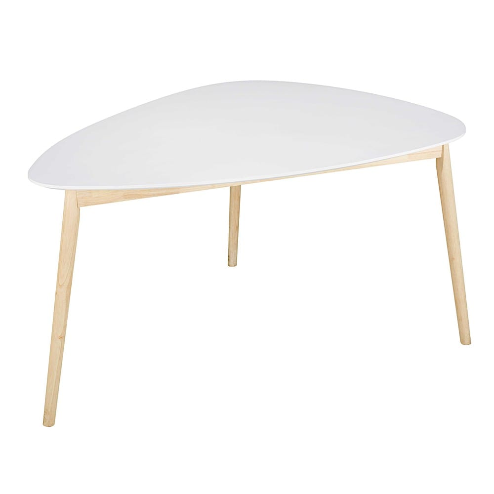 Table basse scandinave blanche - spring