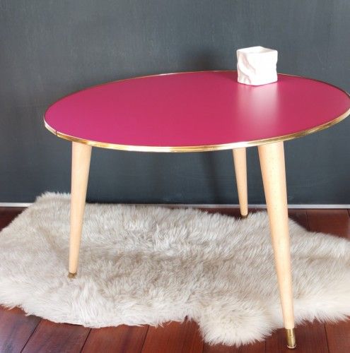 Table basse vintage grand modèle trocadero