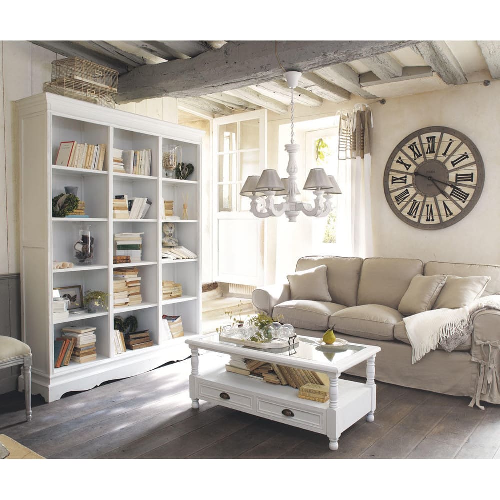 Table basse clocks maison du monde