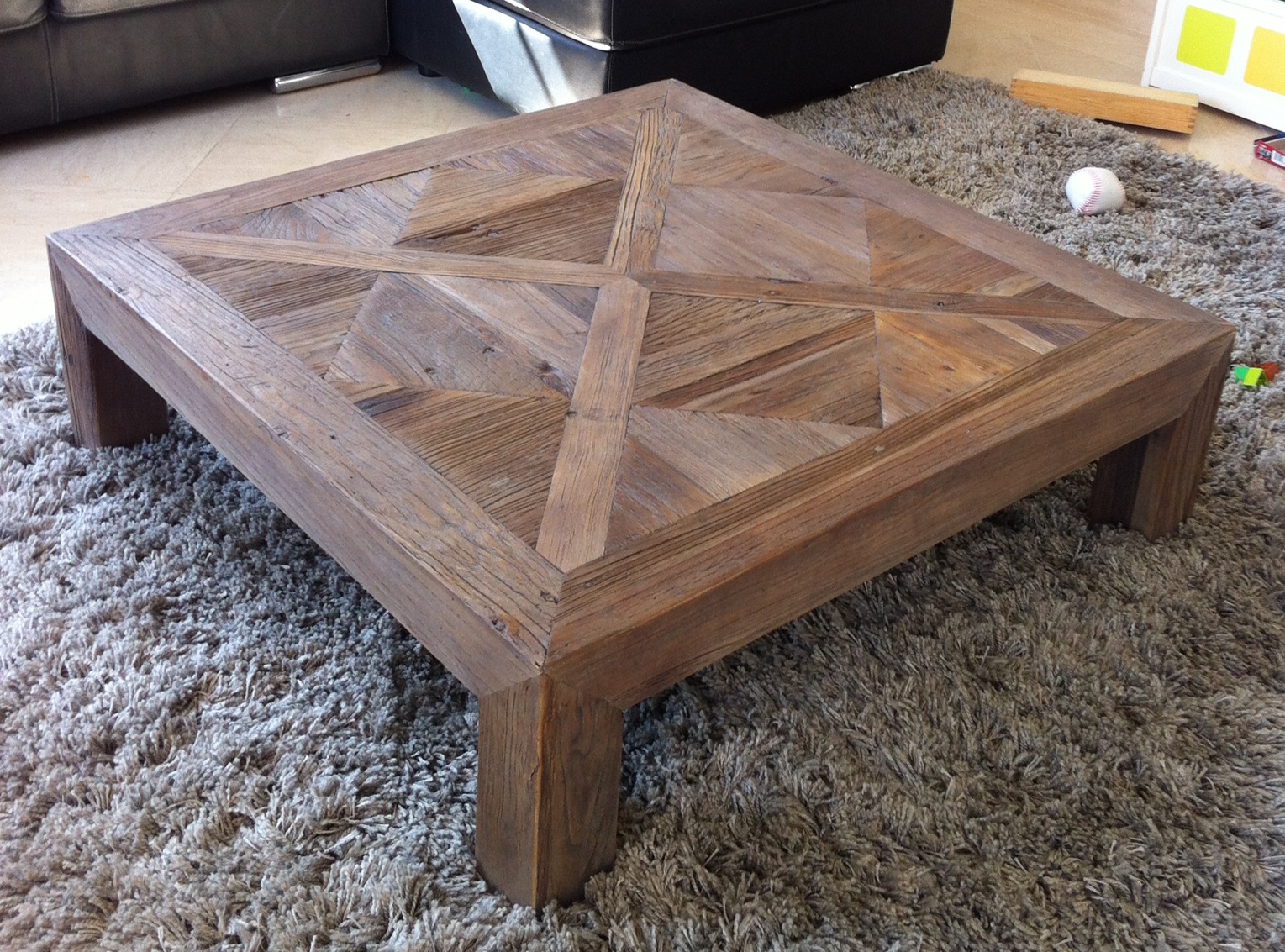 Table basse white maison du monde