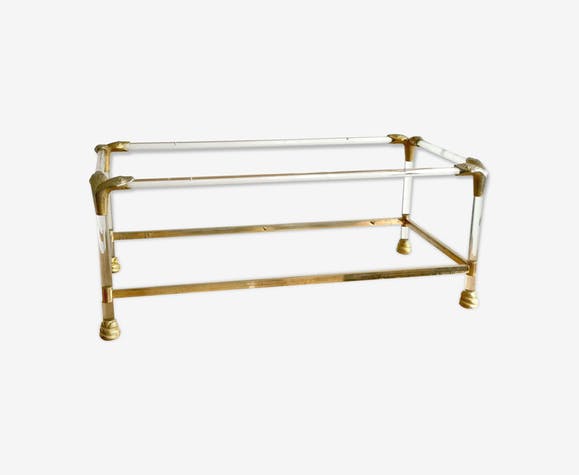 Table basse en verre pour serpent
