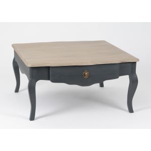 Table basse plateau bois