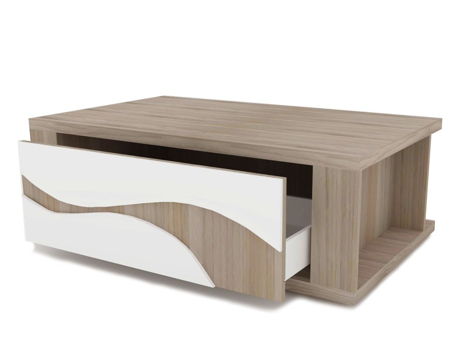 Table basse couleur bois