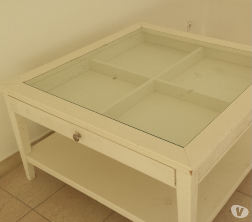 Table basse blanche ikea
