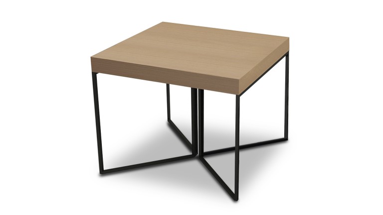 Table basse bois hauteur