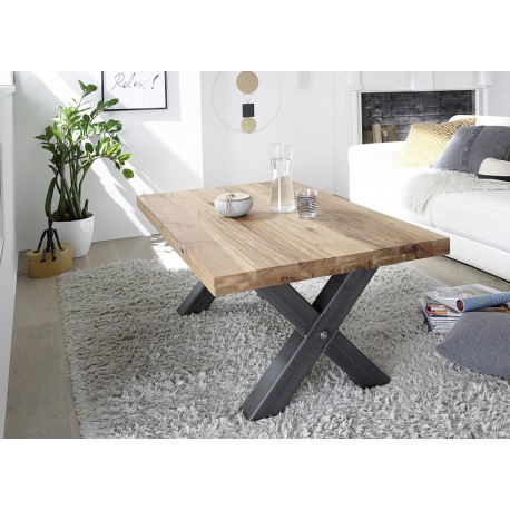 Bois massif table basse