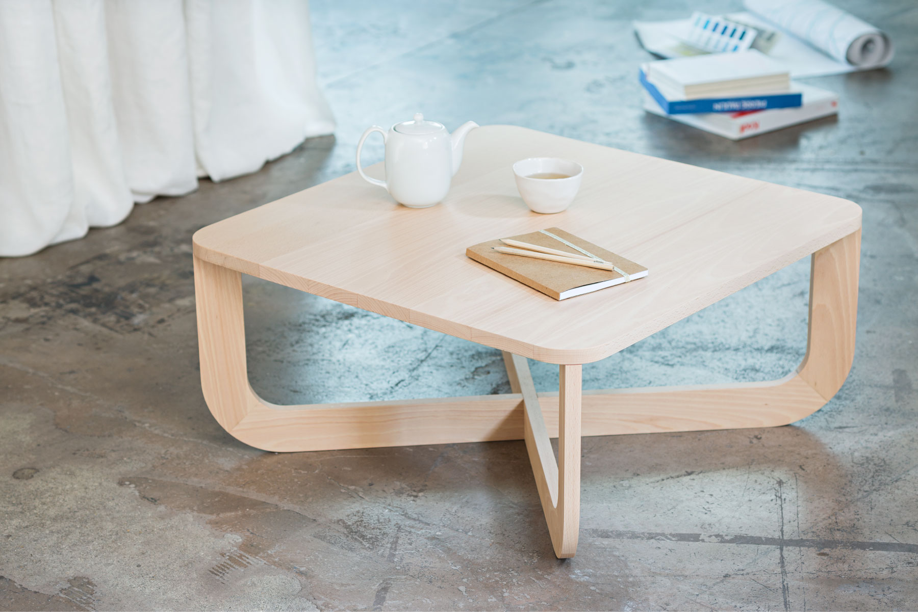 Modele table basse bois