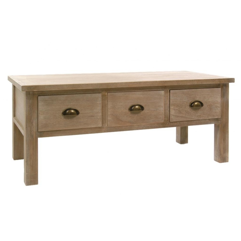 Table basse bois campagne