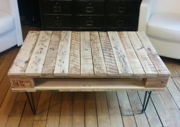 Comment realiser une table basse en palette - Mobilier design ...