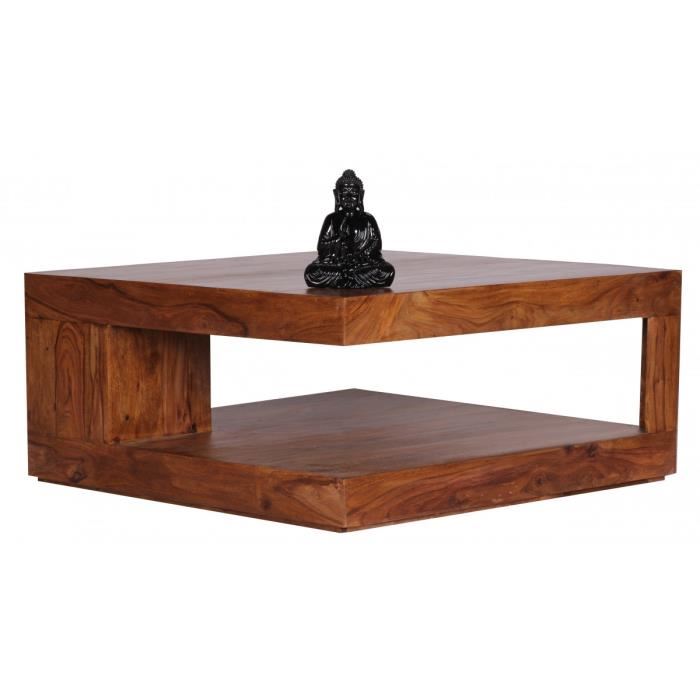 Table basse 90x90 bois