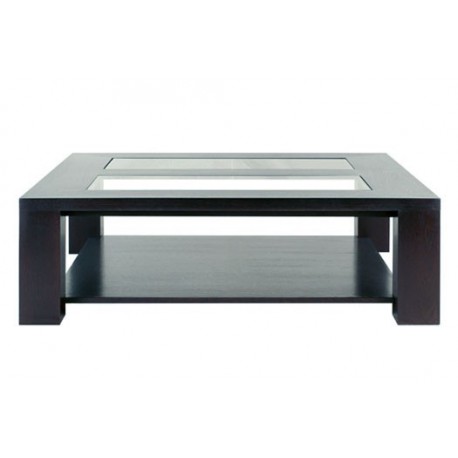 Table basse en verre carrée design