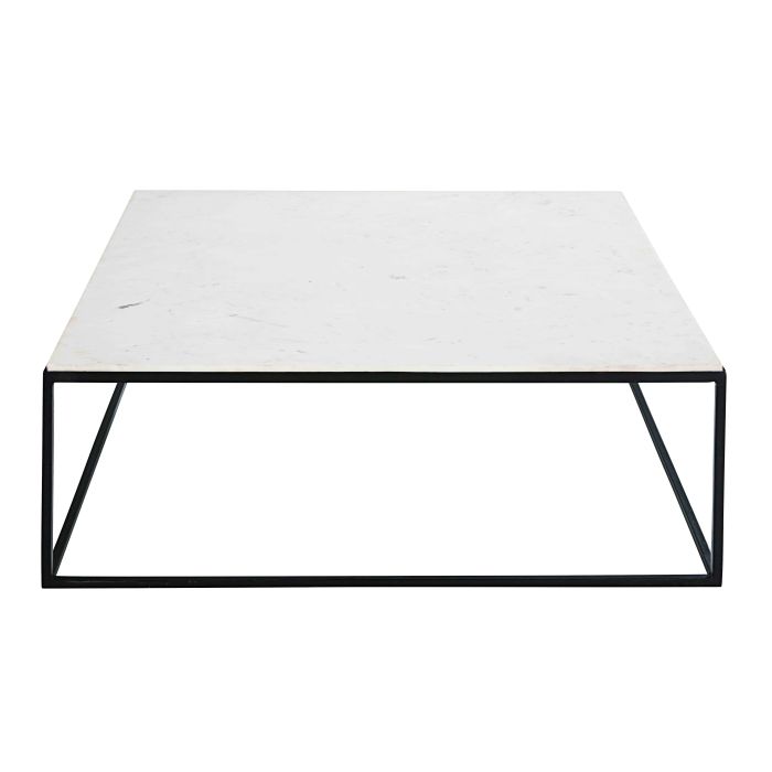 Table basse marbre or