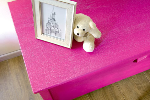 Peinture pour table basse en bois