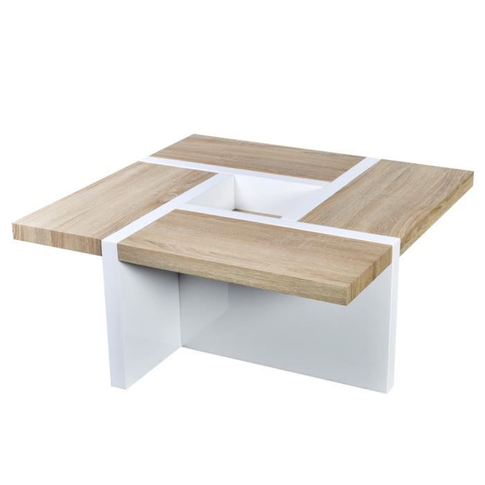 Table basse chene