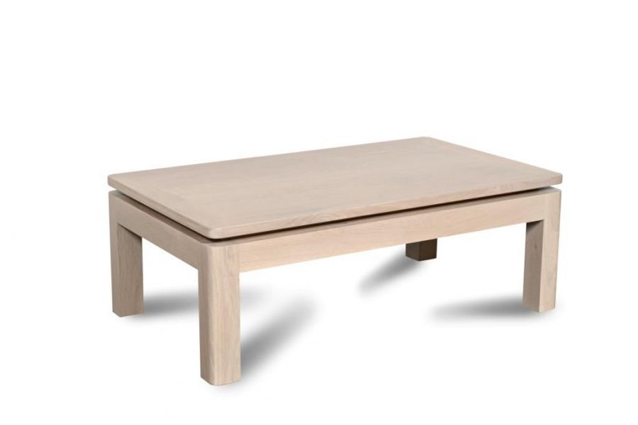 Table basse bois chene clair