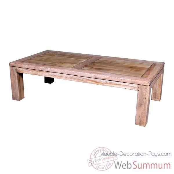 Table basse bois indonesie