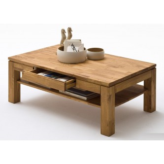 Table basse avec tiroir bois