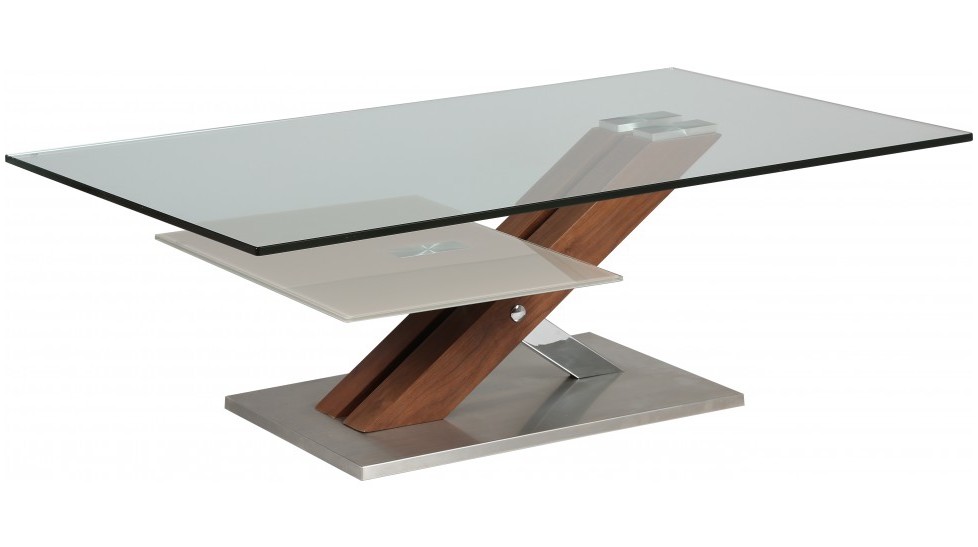 Table basse design verre pas cher