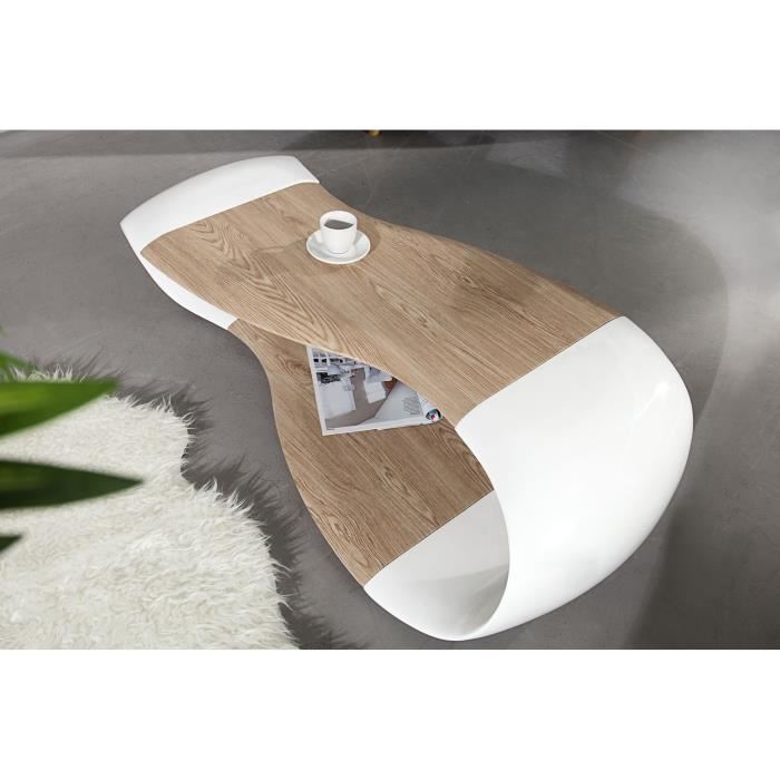 Design table basse bois