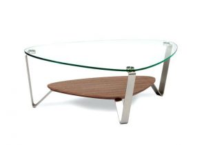 Table basse en verre montreal