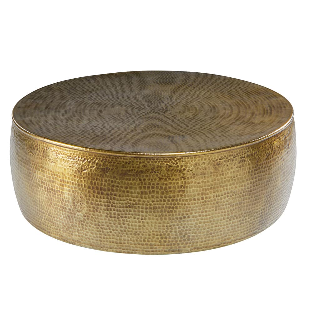 Table basse ronde pleine
