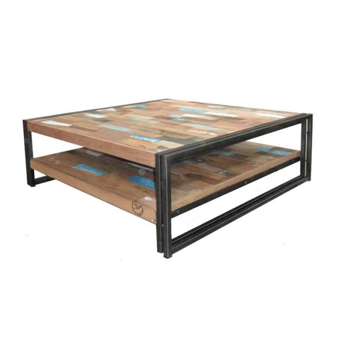 Table basse bois maisons du monde