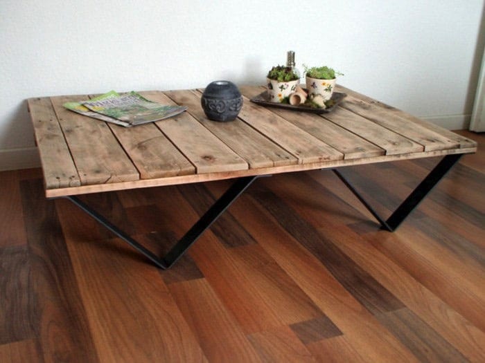 Construire table basse bois