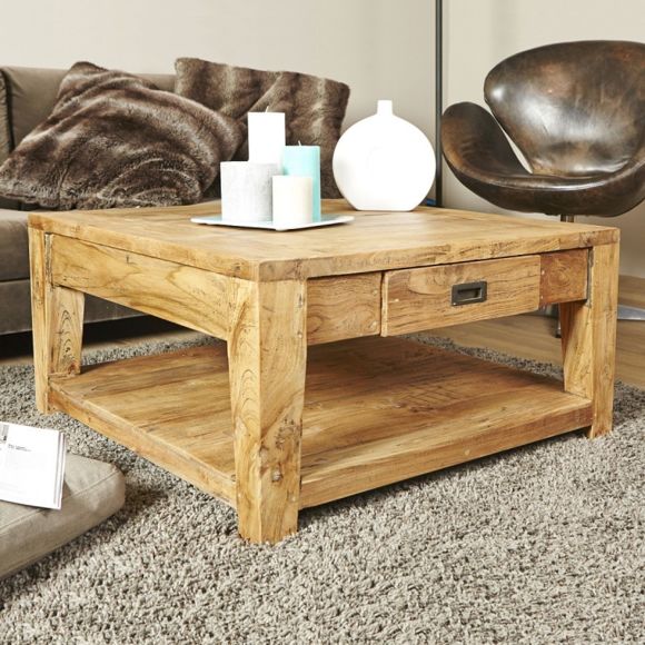 Table basse carrée 80 x 80