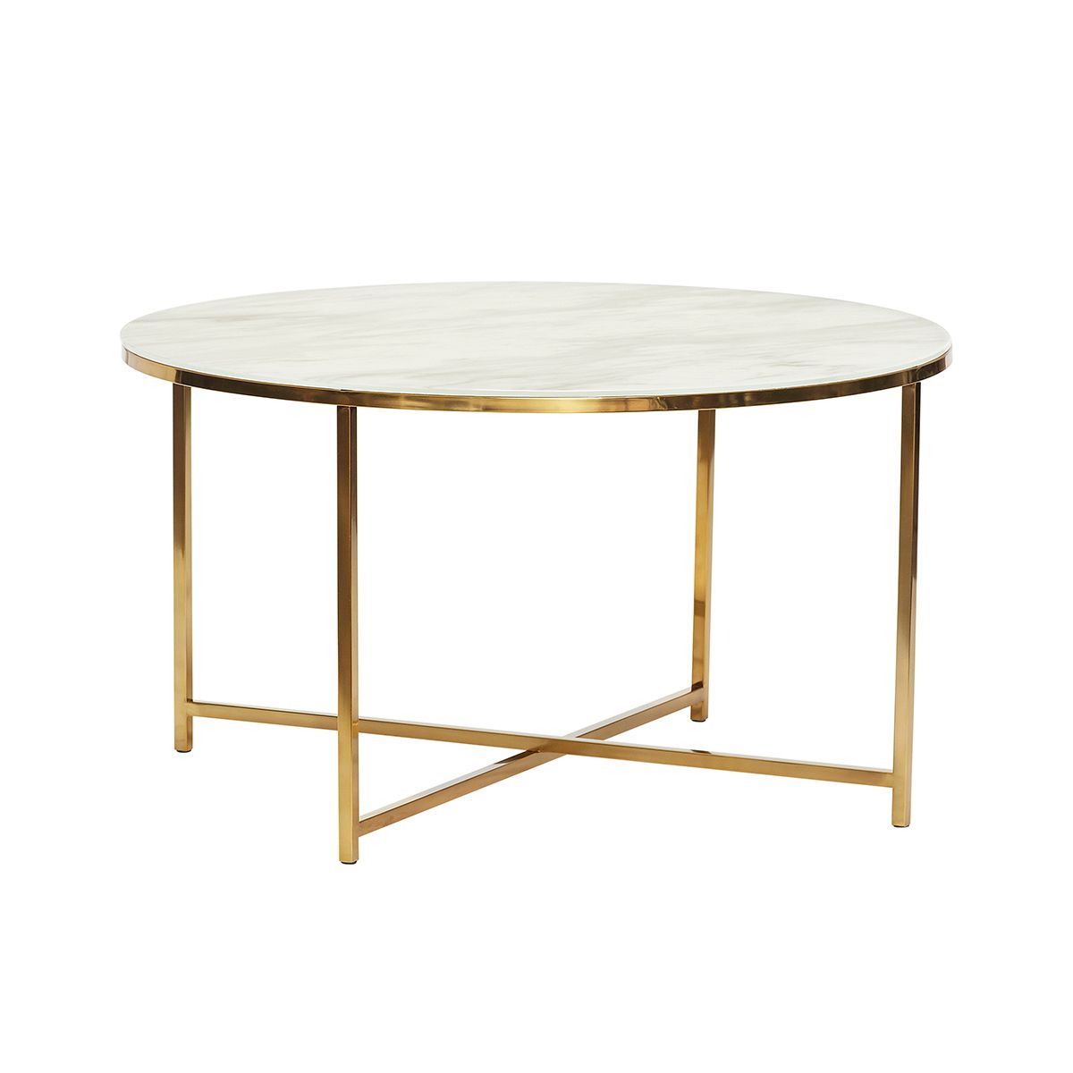 Table basse faux marbre
