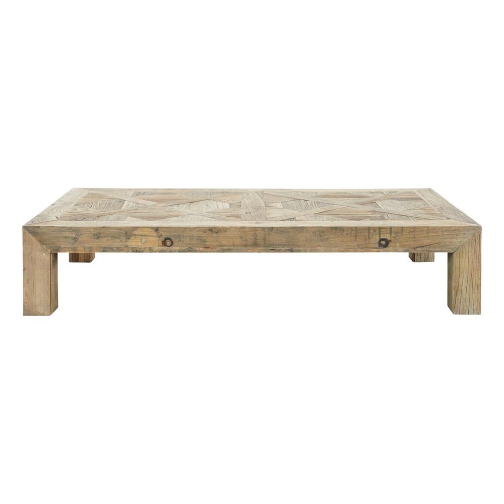 Maison du monde table basse bois sheesham