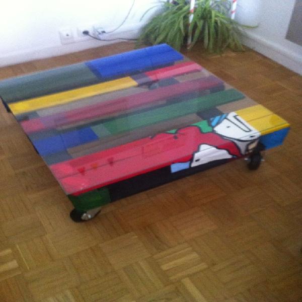 Palette européenne table basse