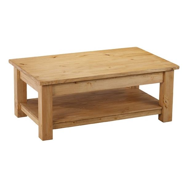 Table basse en bois pas chere
