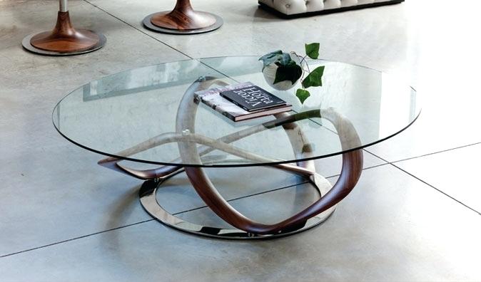 Table basse ovale pas cher