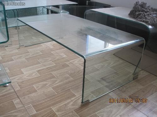 Table basse en verre securit