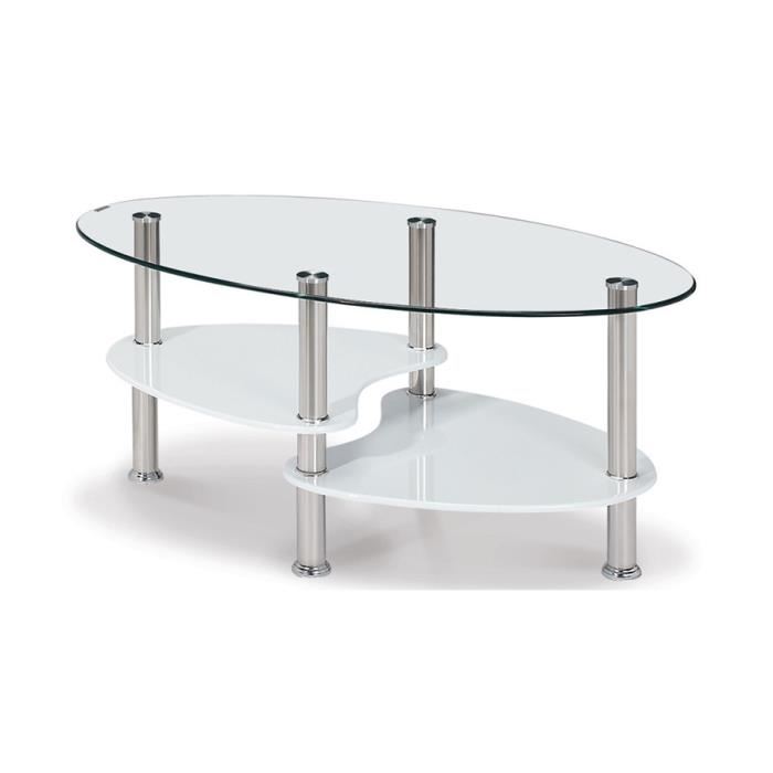 Table basse en verre olympe