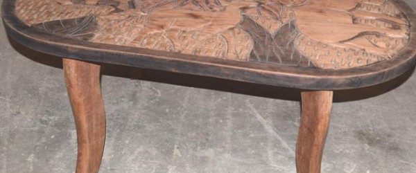 Table basse africaine pas cher