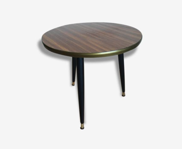 Table basse en formica vintage