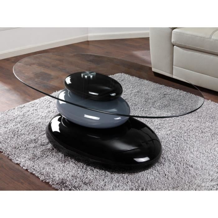 Table basse galet