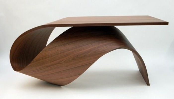 Table basse carrée bois coffre