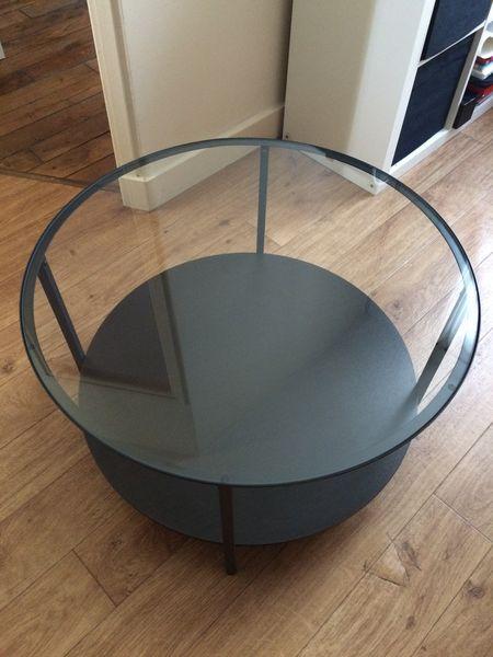 Table basse ronde gigogne